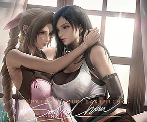 Areith x Tifa NSFW+SFW pack