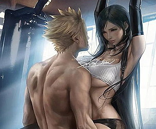 Tifa Cloud NSFW+SFW pack