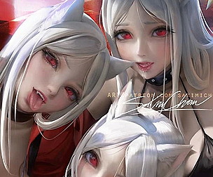 Helltaker Cerberus NSFW+SFW pack