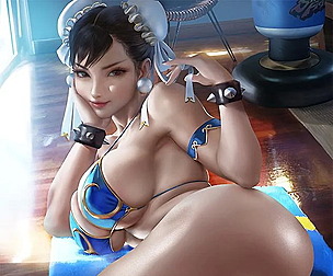 Chun-Li Bikini NSFW+SFW pack