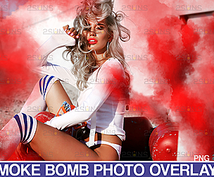 Gender reveal smoke photoshop overlay