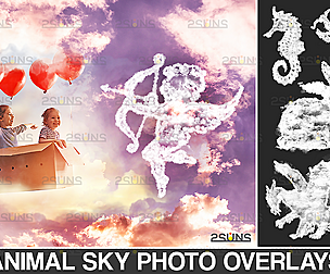 White cloud backdrop &  Cloud clipart, sky