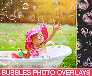 Soap Bubble Overlays for Photoshop,  Bubble