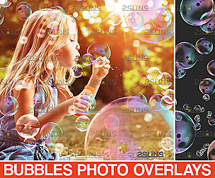 Soap Bubble Overlays for Photoshop, Bubble