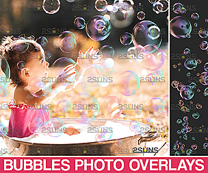 Soap Bubble Overlays for Photoshop,  Bubble