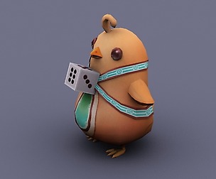 funny chicken brown