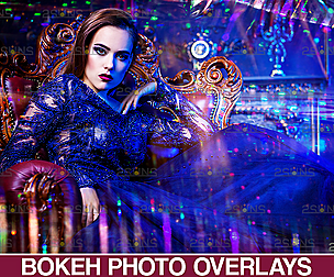 Neon overlay & Photoshop overlay: Prism