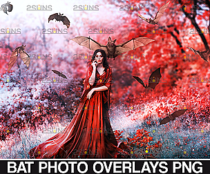 Halloween clipart & Realistic bat clipart