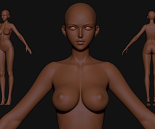 Rodesqa Anime Stylized Base Female