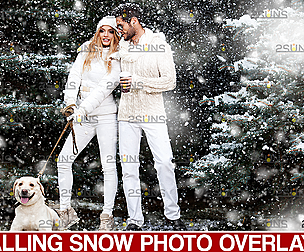 Snow flake overlays & Photoshop overlay