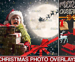 Sparkler overlay & Christmas overlay