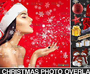 Snow overlay & Christmas overlay