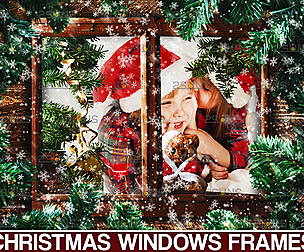Window backdrop & Photoshop overlay