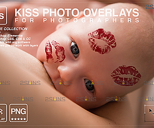 Kiss Overlays &  Valentines day overlays