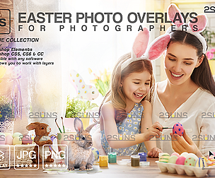 Easter overlay & Easter bunny overlay