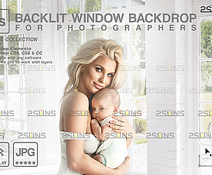 Curtain backdrop & Maternity digital photography