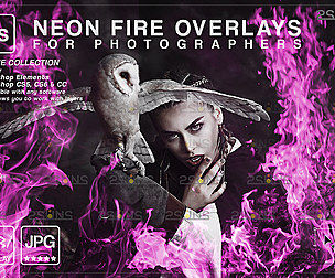 Burn overlays & Campfire digital download