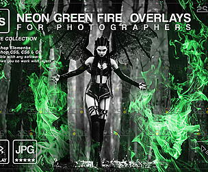 Burn overlays & Campfire digital download