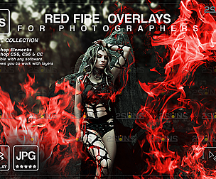 Burn overlays & Campfire digital download