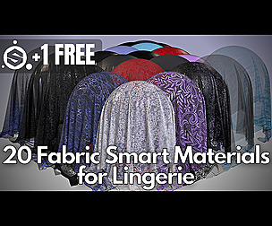 20 Fabric smart material for women's lingerie