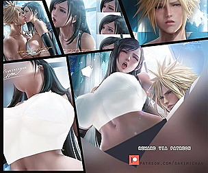 Tifa Cloud Hetero Comic