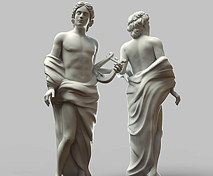 Apollo Statue