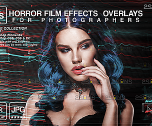 Horror effects, Film Grain Textures