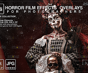 Horror effects, Film Grain Textures