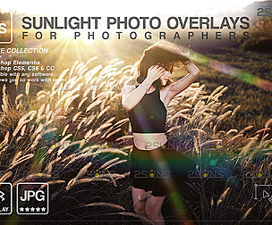 Sunlight overlay & Lens flare overlay