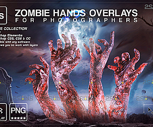Halloween photo overlay & Halloween clipart