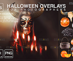 Halloween overlay & Photoshop overlay