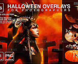 Halloween overlay & Halloween pumpkin overlays