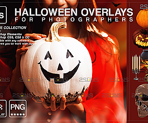 Halloween overlay & Photoshop overlay