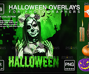 Halloween overlay & Photoshop overlay