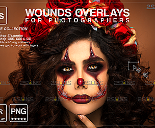 Blood overlay & Halloween overlay