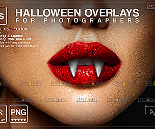 Halloween overlay & Photoshop overlay