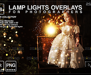 Sparkler overlay &Lamp light photo overlays