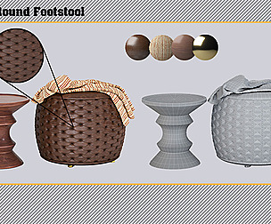Round Footstool