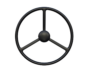Tractor steering wheel