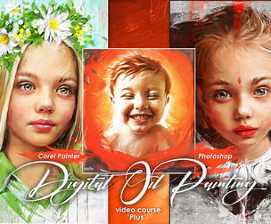 Digital Oil Painting video course "Plus"