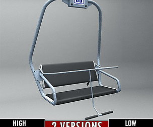Ski-lift chair small