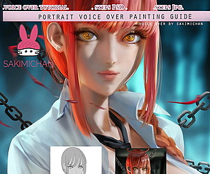 Makima Portrait + Tutorial
