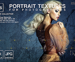 Fine art texture overlays & Photoshop overlay