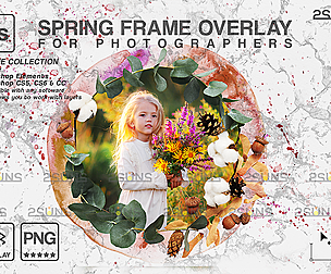Backdrop flower watercolor overlay