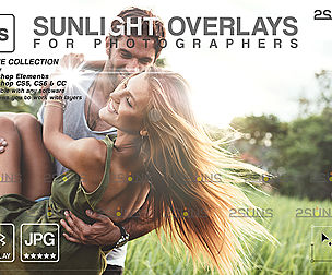 Sunshine overlay & Photoshop overlay