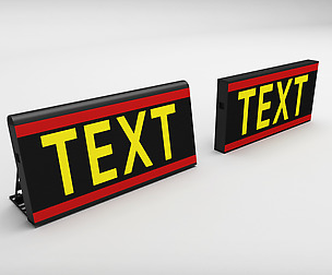 Stadium advertising board LED electronic low poly