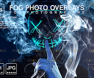 Smoke overlay & Photoshop overlay