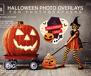 Halloween overlay & Halloween pumpkin overlay