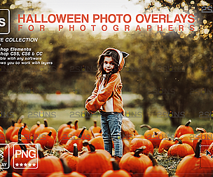 Halloween overlay & Halloween pumpkin overlay