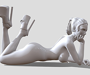 Woman miniature  3d printable